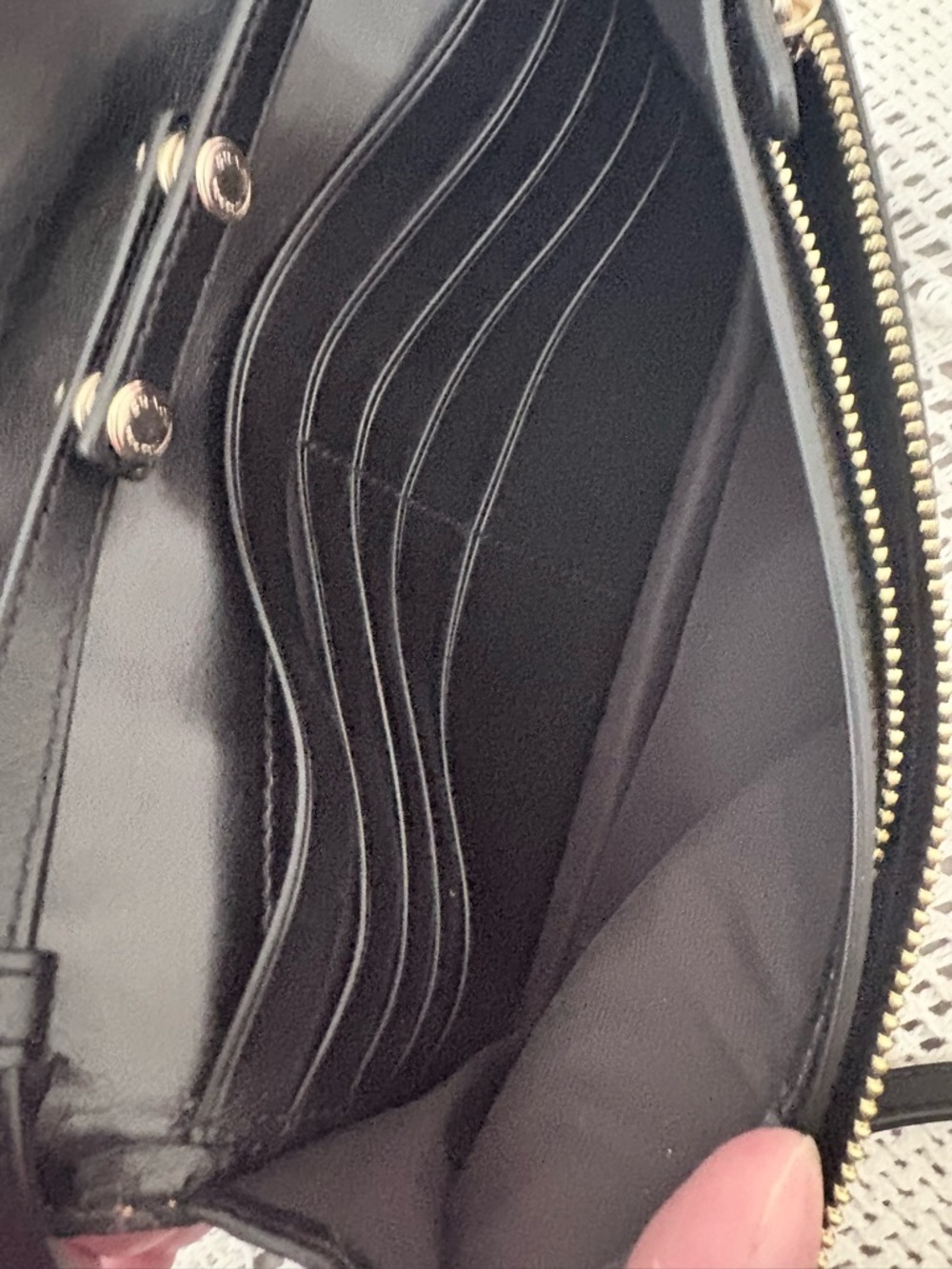 Coach Hayden Foldover Lizard Embossed
Crossbody Clutch - Picture 14 of 16